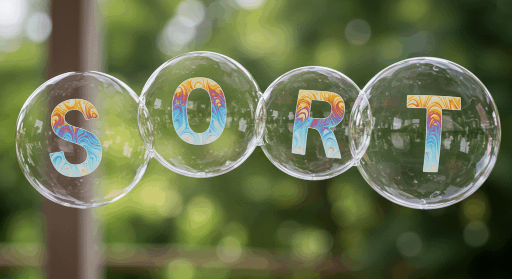 coding bubble sort eyecatch image