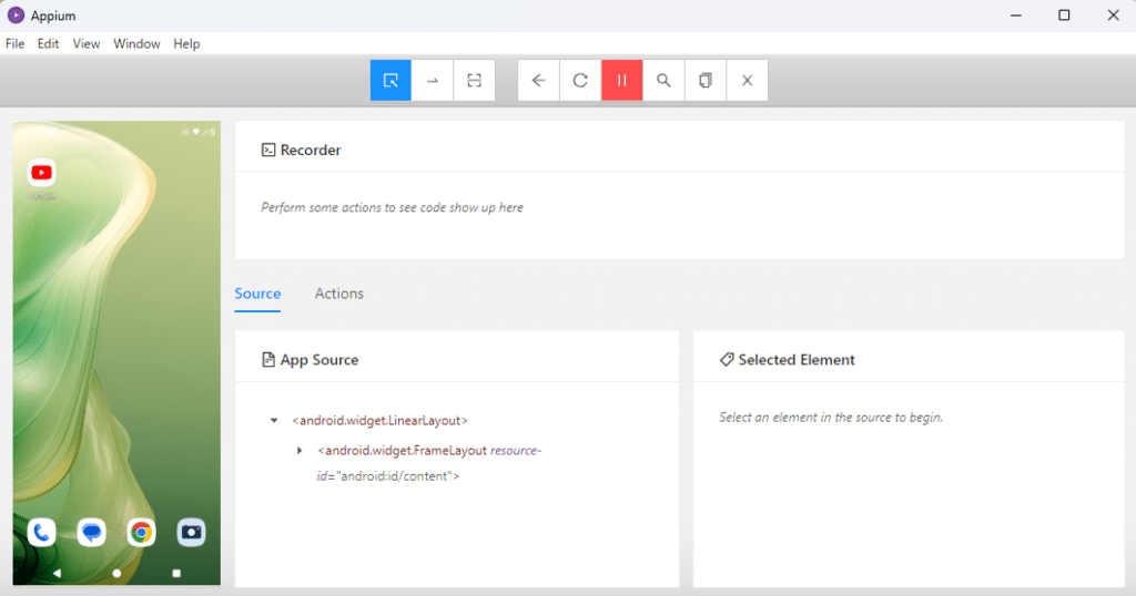 appium sp display recording image2